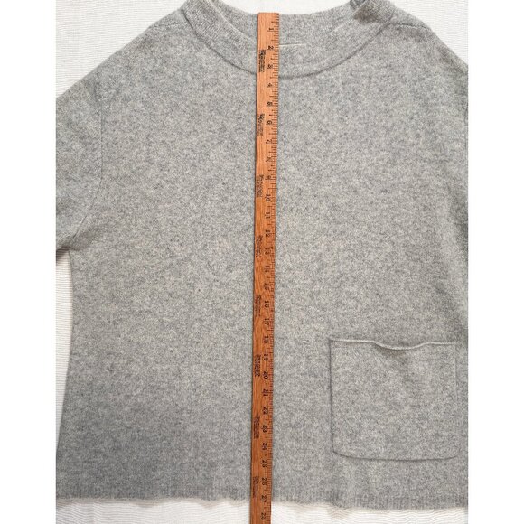 Hansel from Basel Light Gray Oversized Wool Blend Sweater Size 1 S/M - Picture 8 of 10